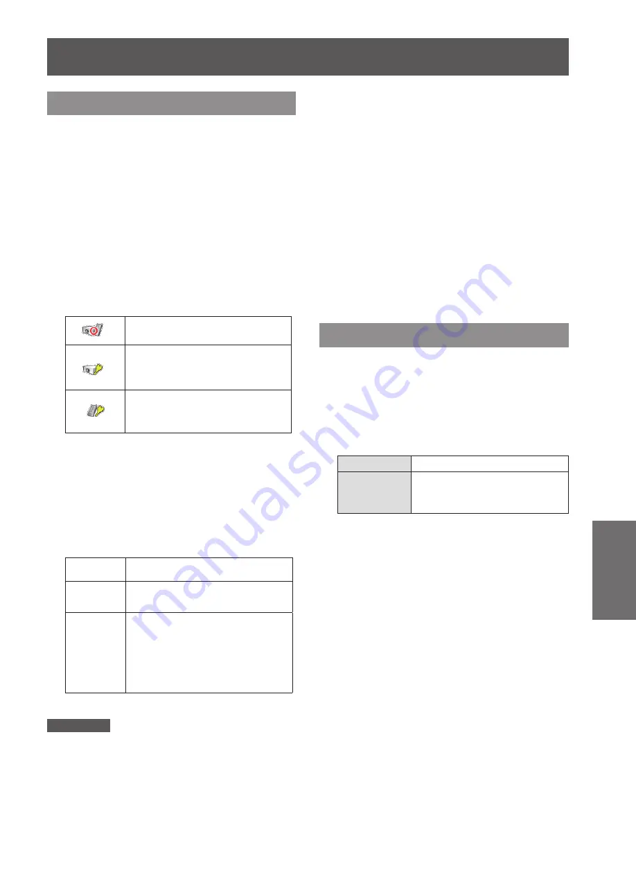 Panasonic PT-TW231RU Operating Instructions Manual Download Page 57