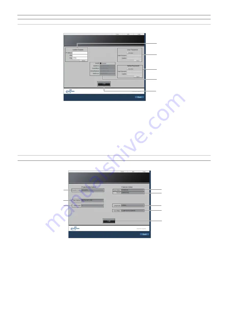 Panasonic PT-VX605N Operating Instructions Manual Download Page 114