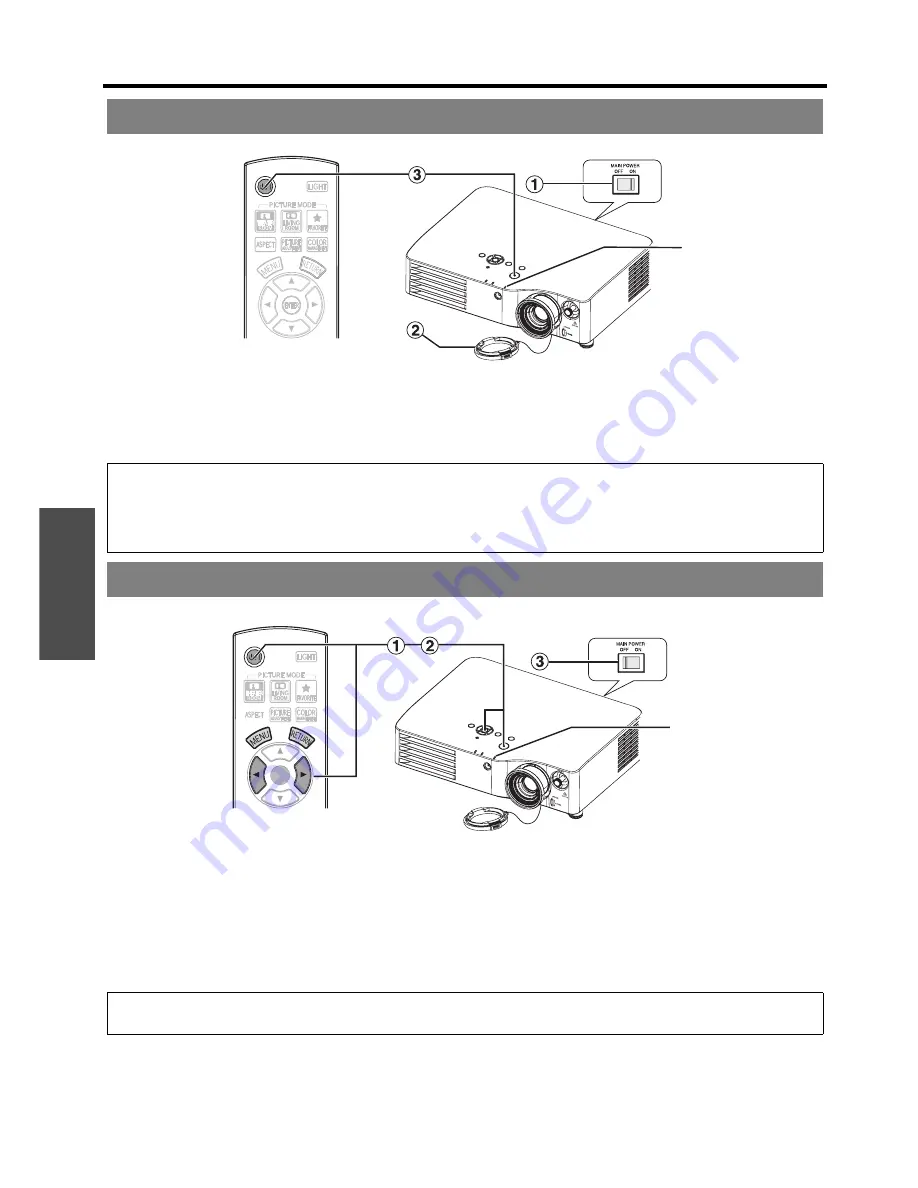 Panasonic PTAX200U - LCD PROJECTOR Скачать руководство пользователя страница 20