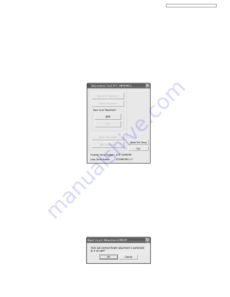 Panasonic PTFW100NTU - LCD PROJEC. WIRELESS Скачать руководство пользователя страница 29