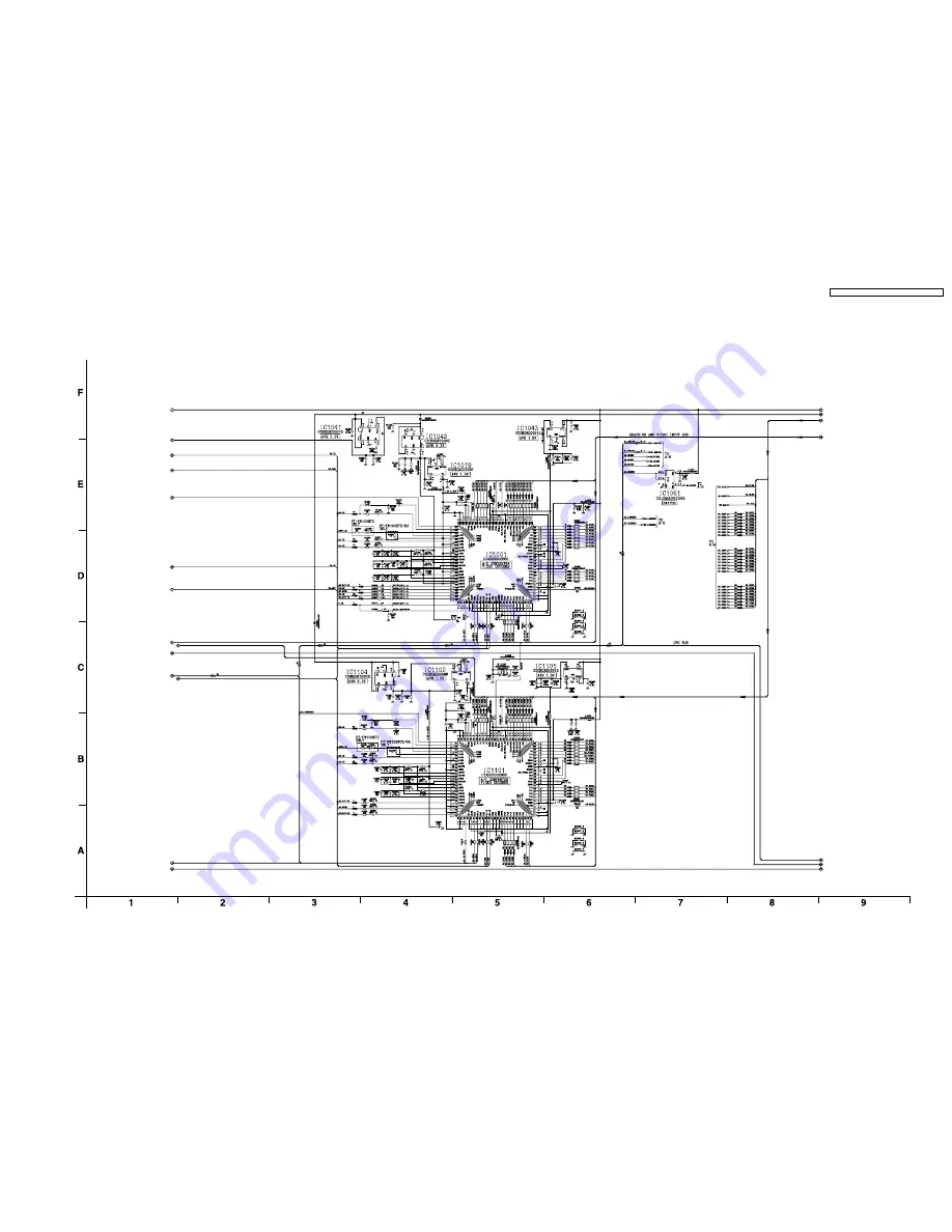 Panasonic PTFW100NTU - LCD PROJEC. WIRELESS Service Manual Download Page 53