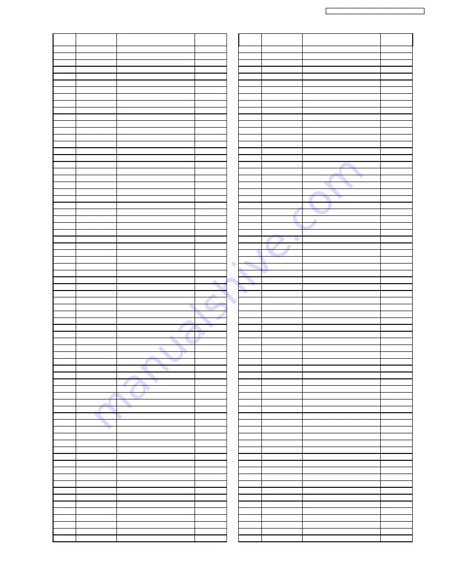 Panasonic PTFW100NTU - LCD PROJEC. WIRELESS Service Manual Download Page 77