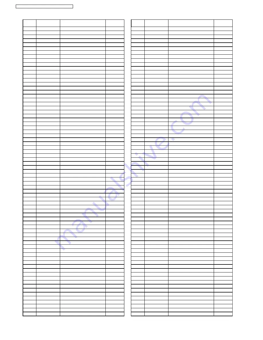 Panasonic PTFW100NTU - LCD PROJEC. WIRELESS Service Manual Download Page 78