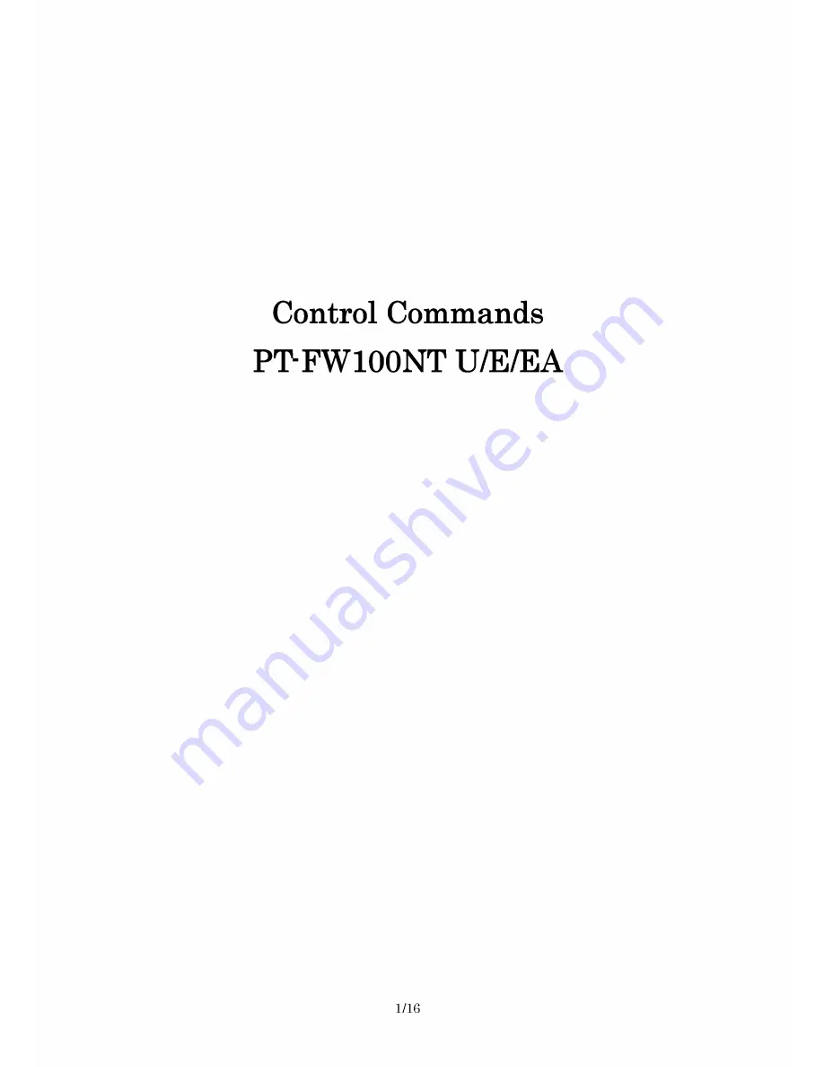 Panasonic PTFW100NTU - LCD PROJEC. WIRELESS Service Manual Download Page 86