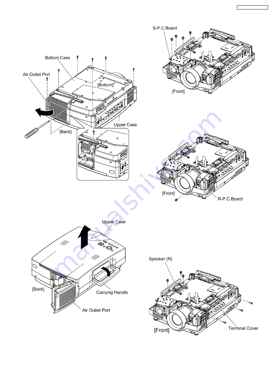 Panasonic PTL785U - LCD PROJECTOR UNIT Скачать руководство пользователя страница 15