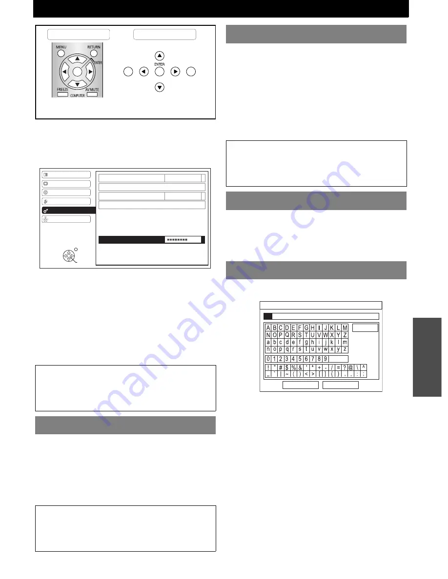 Panasonic PTLB75NTU - LCD PROJECTOR Operating Instructions Manual Download Page 37