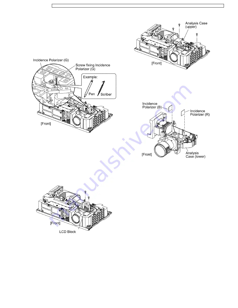 Panasonic PTLB80NTU - LCD PROJECTOR Service Manual Download Page 19