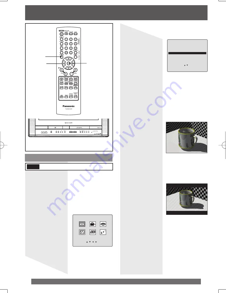 Panasonic PVDF204 - DVD/VCR/TV COM Скачать руководство пользователя страница 66