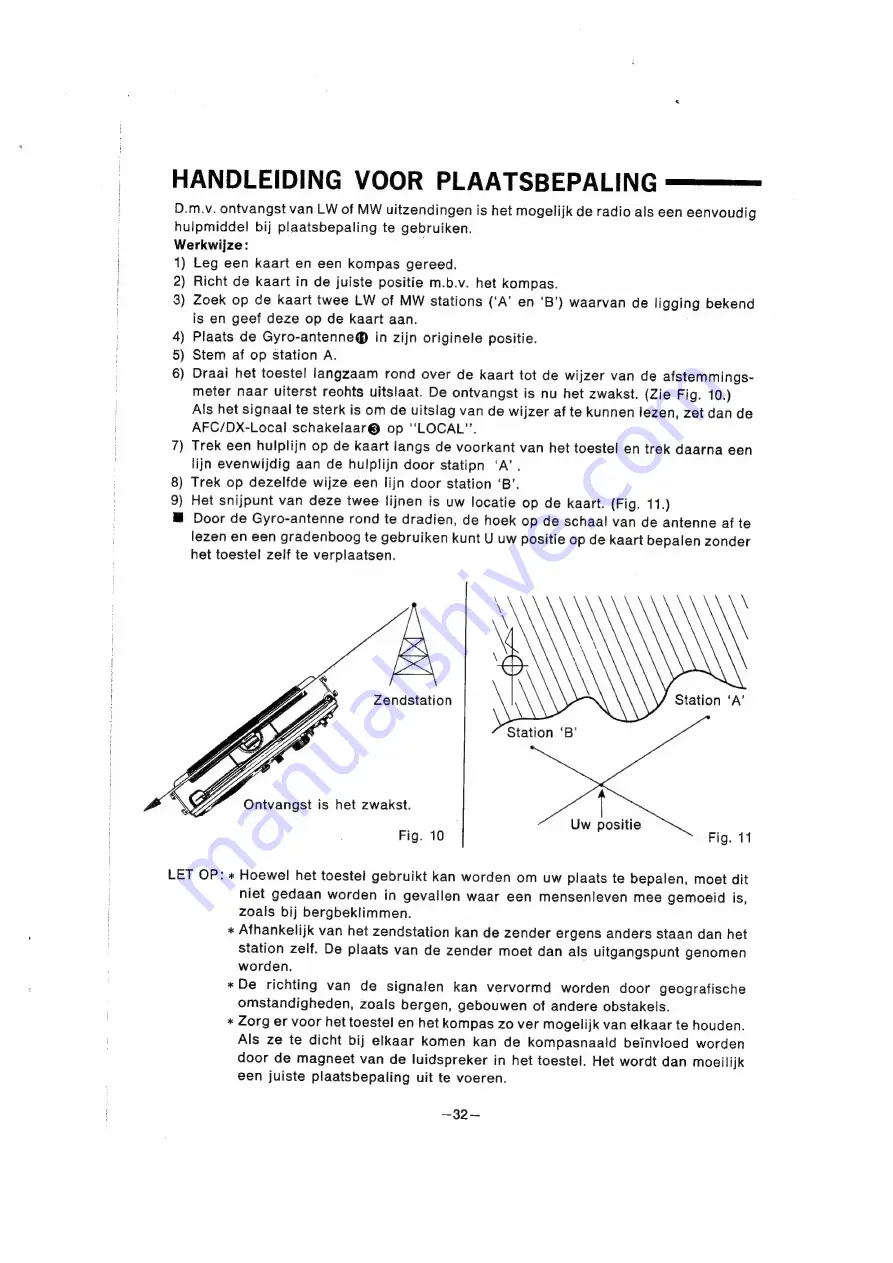 Panasonic RF-1130 Скачать руководство пользователя страница 33