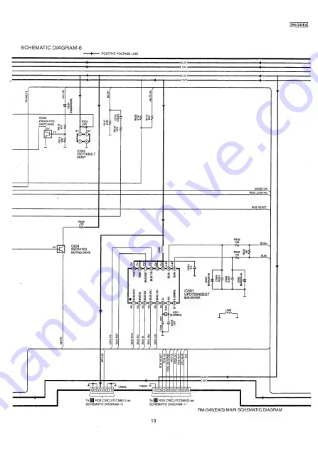 Panasonic RM-G45EA Service Manual Download Page 13