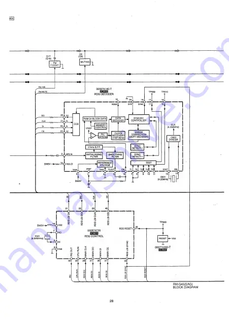 Panasonic RM-G45EA Service Manual Download Page 28