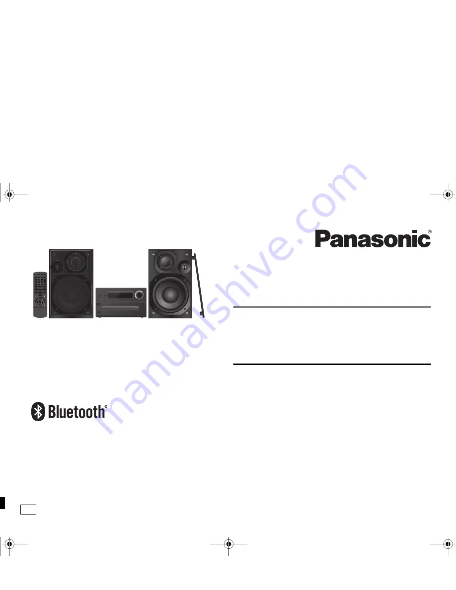 Panasonic SC-PMX7 Скачать руководство пользователя страница 1