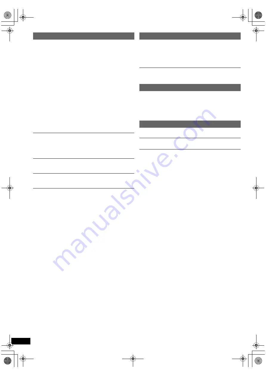 Panasonic SC-XH70 Operating Instructions Manual Download Page 44