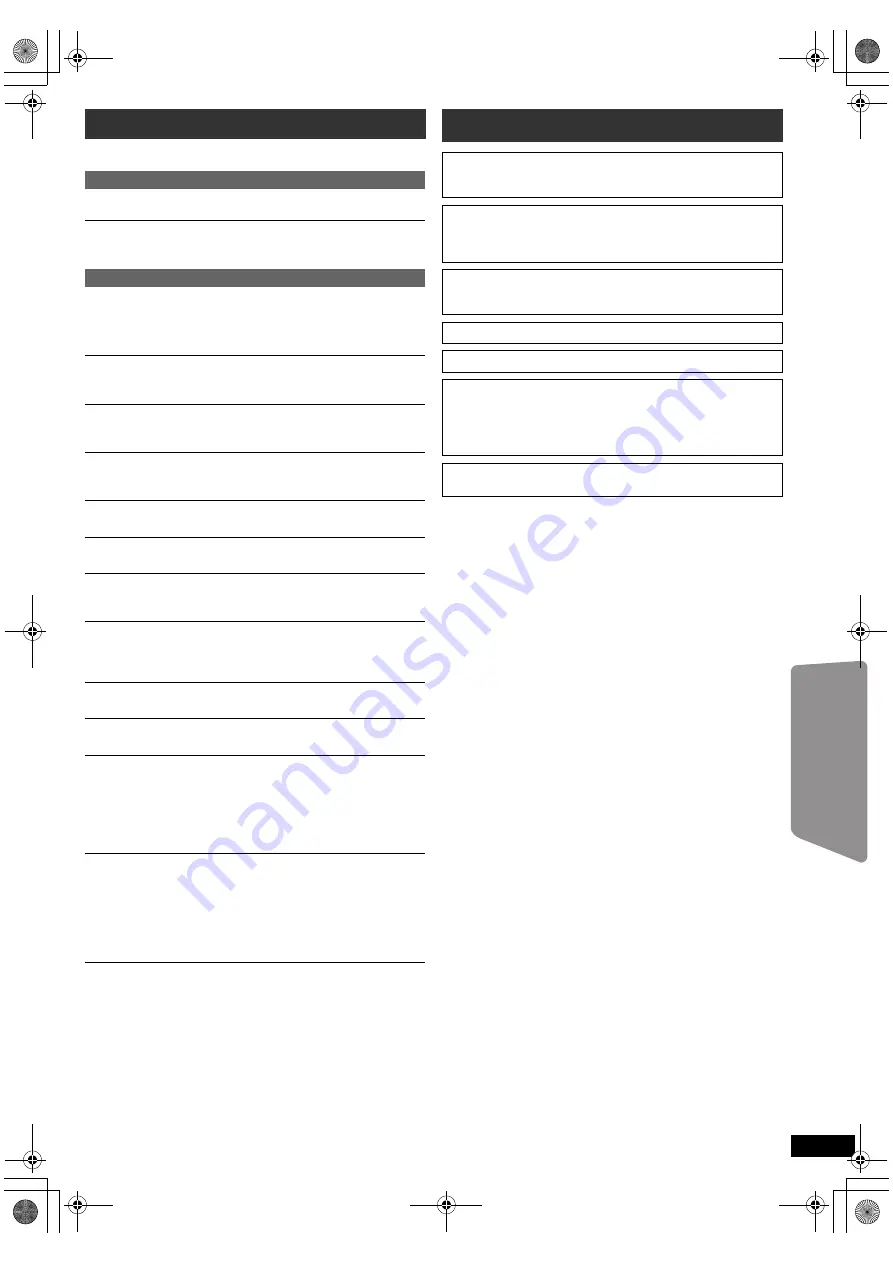 Panasonic SC-XH70 Operating Instructions Manual Download Page 89