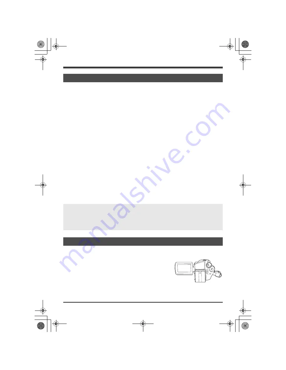 Panasonic SDR-H20GN Operating Instructions Manual Download Page 16