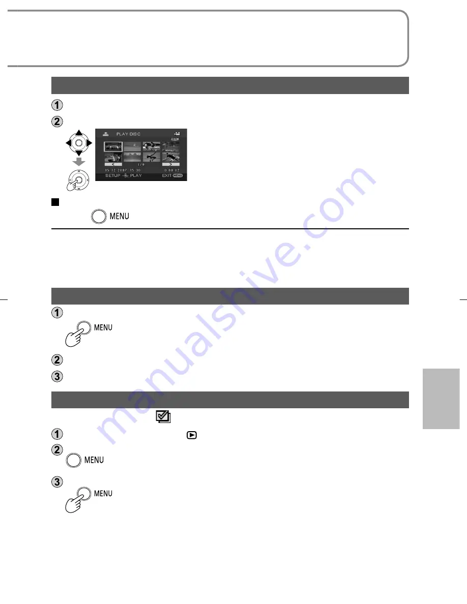 Panasonic SDR-SW20 RED Скачать руководство пользователя страница 63