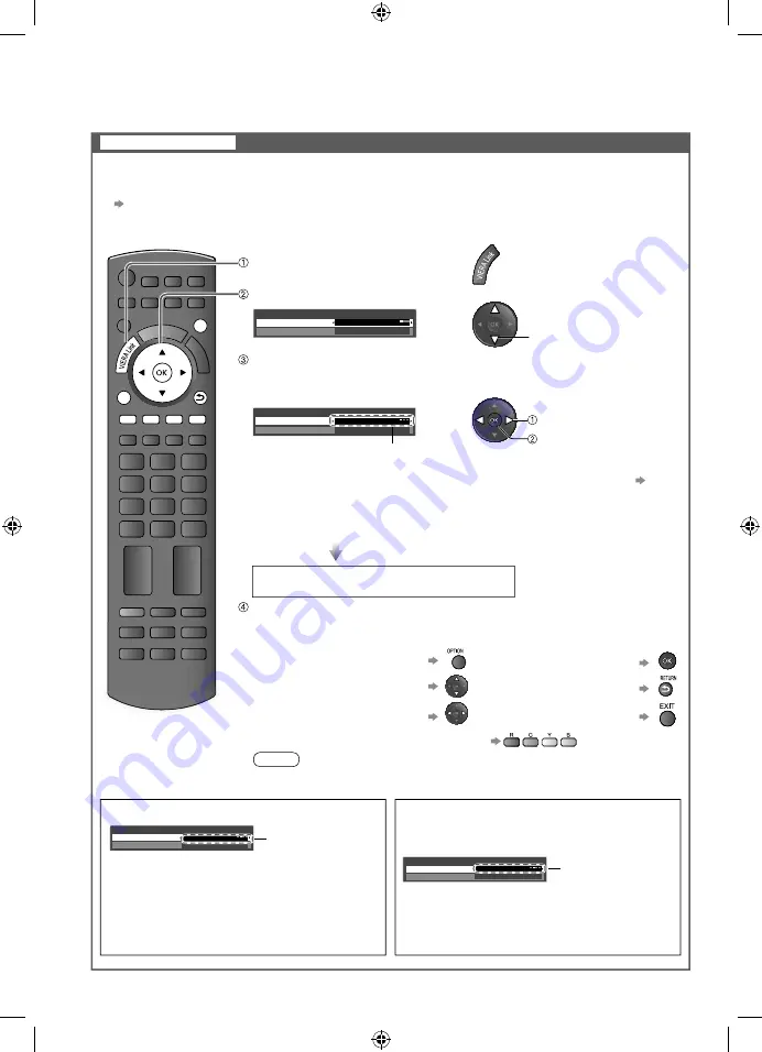 Panasonic TH-L37X2S Operating Instructions Manual Download Page 36