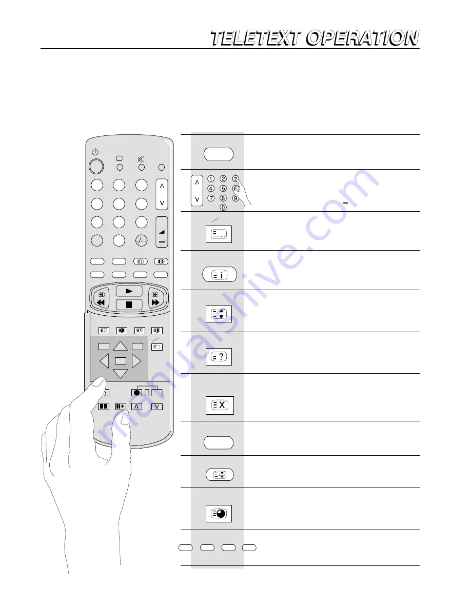 Panasonic TX-28LD1 Operating Instructions Manual Download Page 21