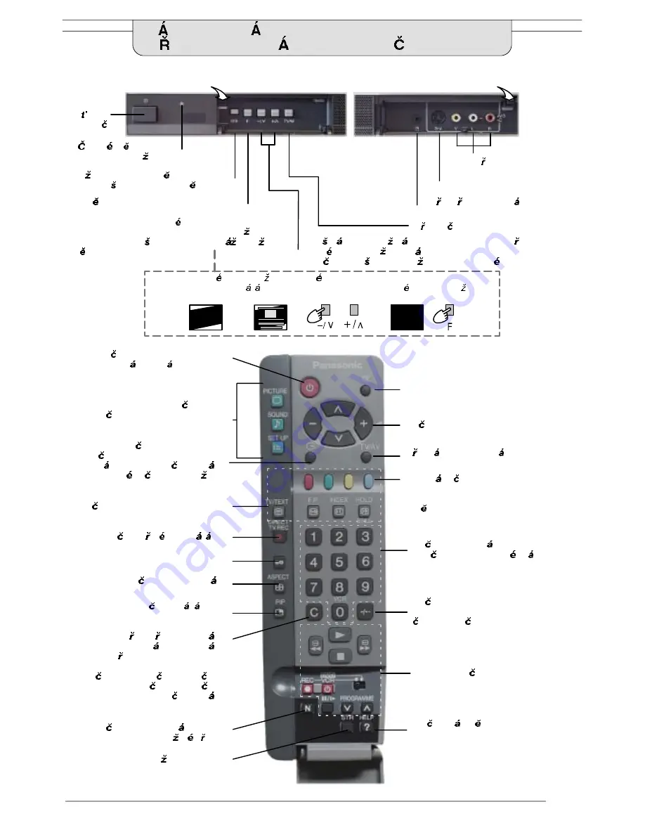 Panasonic TX-36PF10P Скачать руководство пользователя страница 6