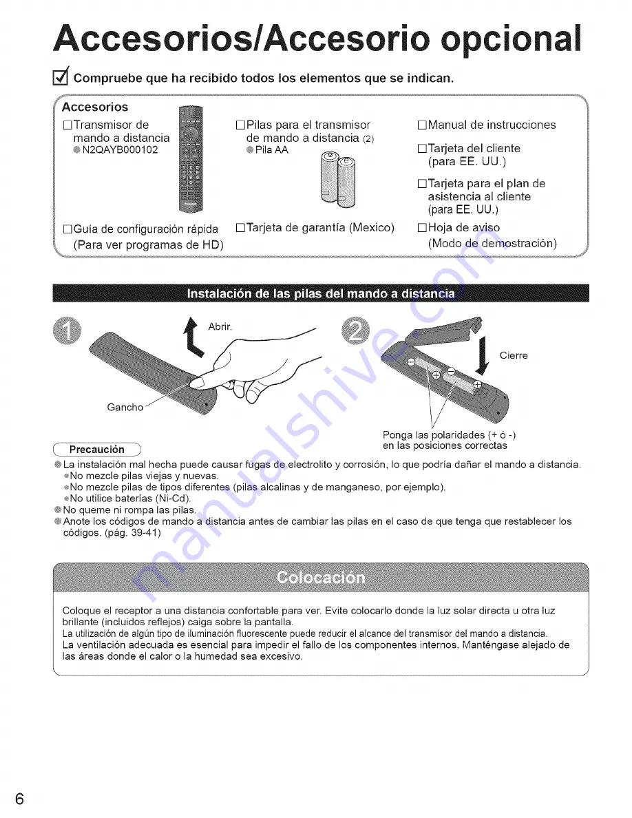 Panasonic Viera TC-26LX70 Operating Instructions Manual Download Page 58