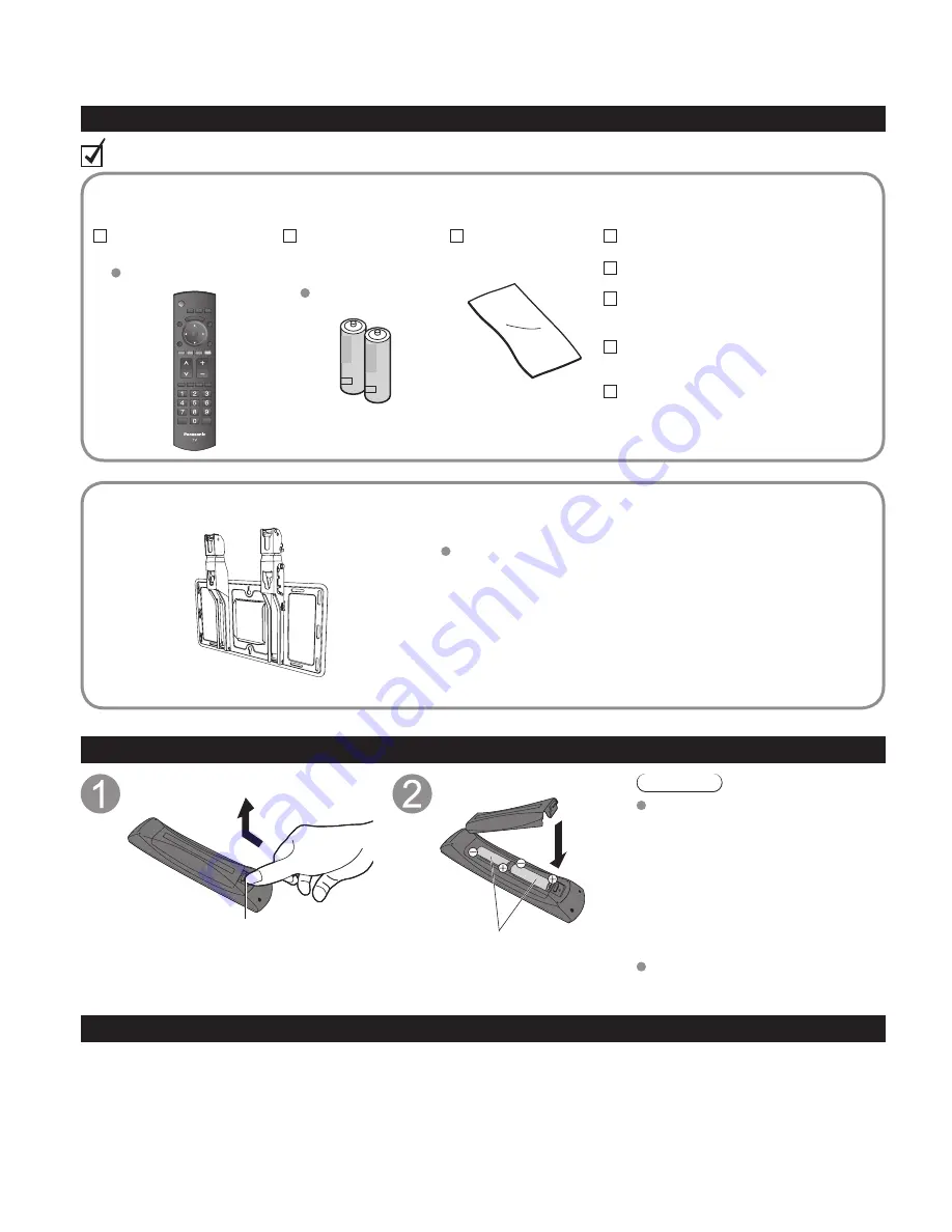 Panasonic Viera TC-26LX85 Operating Instructions Manual Download Page 6