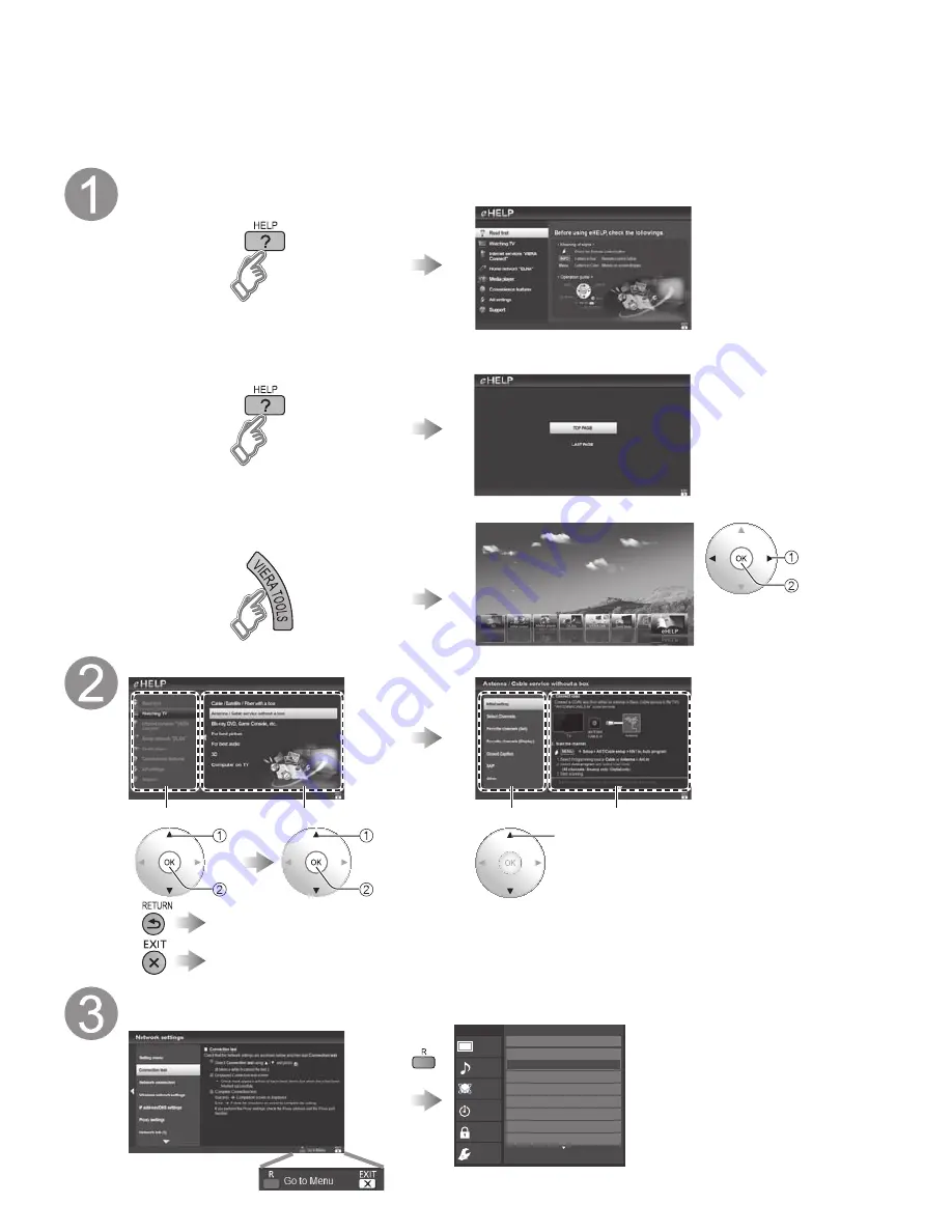 Panasonic Viera TC-L47WT50 Quick Setup Manual Download Page 19