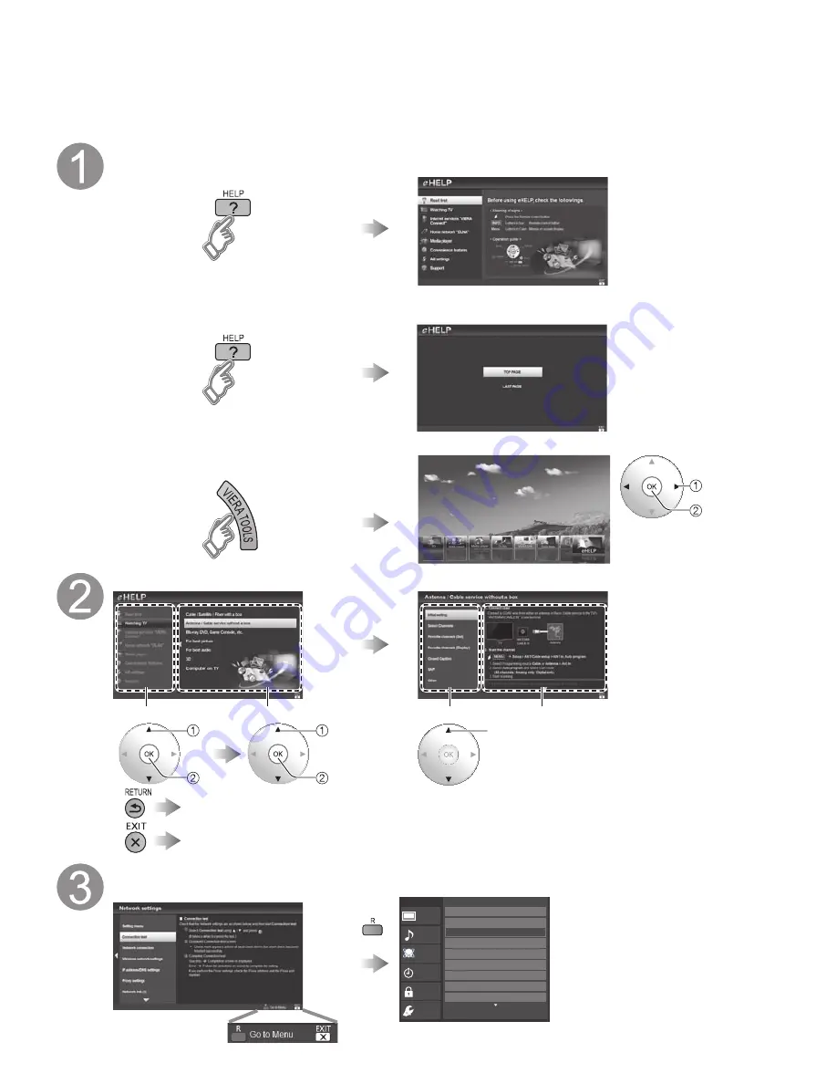 Panasonic Viera TC-L55DT50 Quick Setup Manual Download Page 17