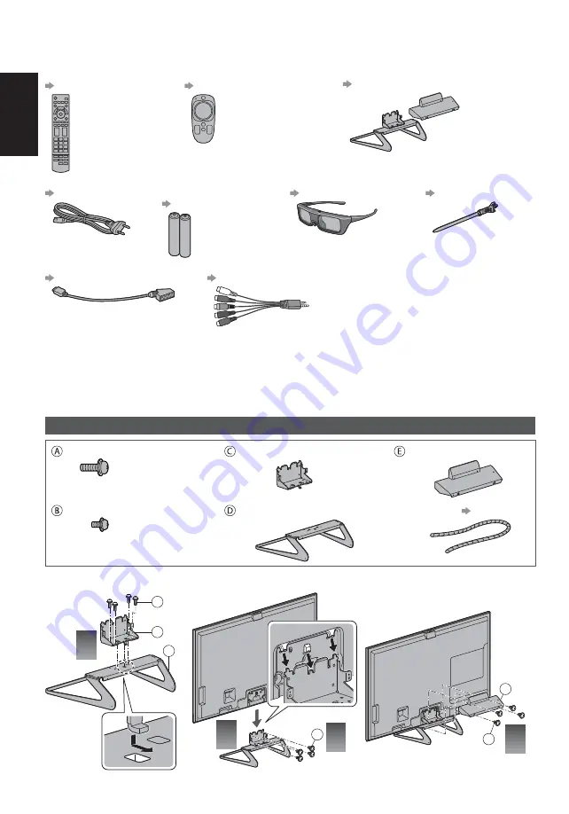 Panasonic Viera TX-L65WT600E Скачать руководство пользователя страница 6