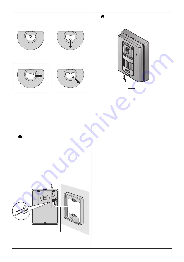 Panasonic VL-SV70 Installation Manual Download Page 9