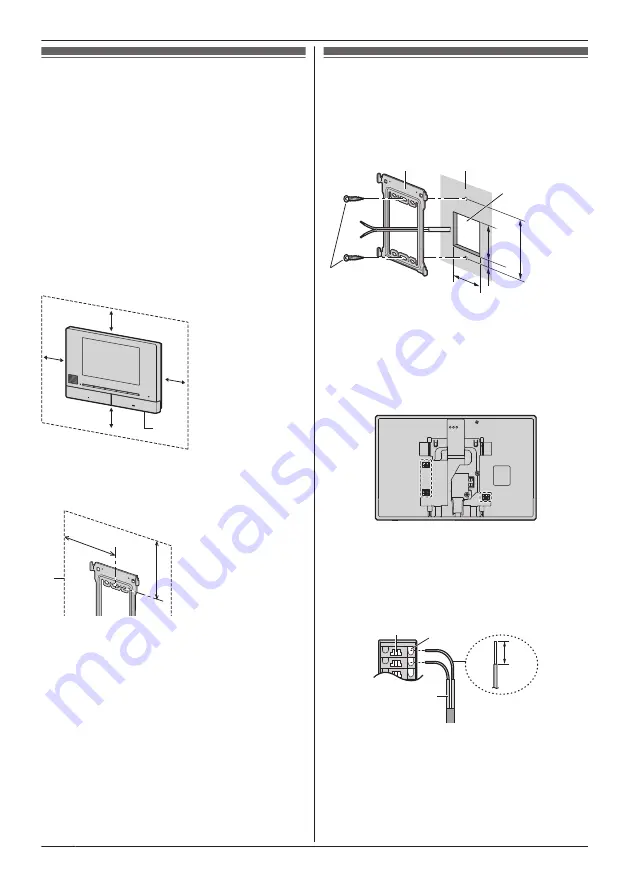 Panasonic VL-SV70 Installation Manual Download Page 10