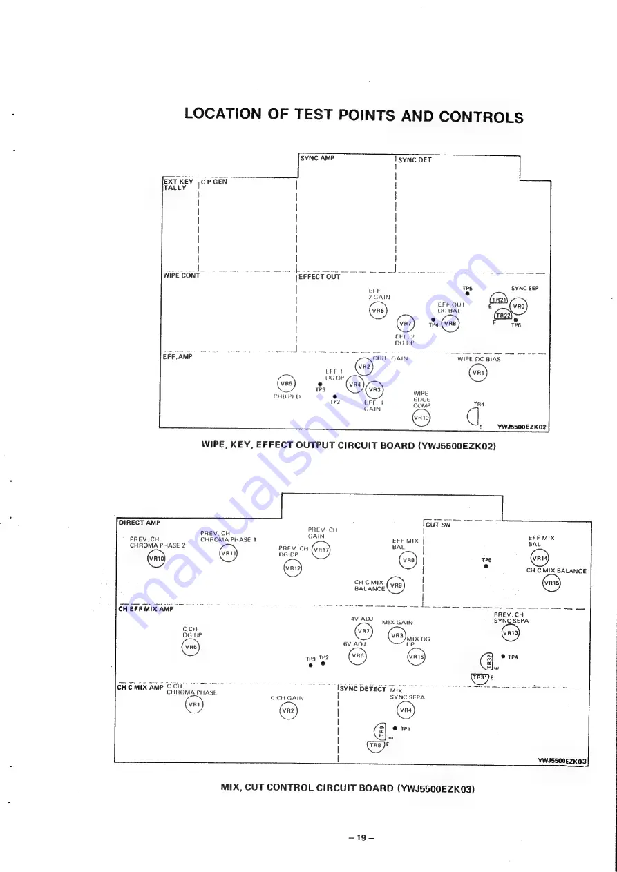 Panasonic WJ-5500N Service Manual Download Page 20