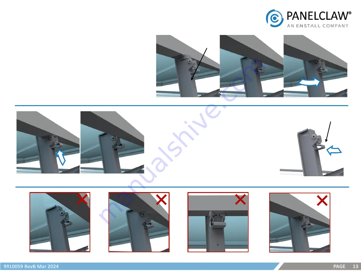 PanelClaw clawFRplus 10 Degree Скачать руководство пользователя страница 13