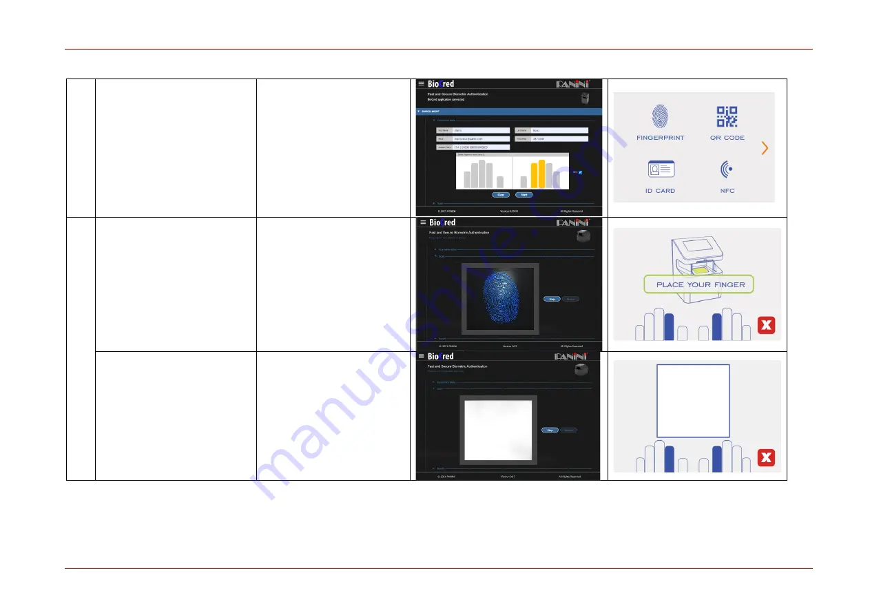 Panini BioCred User Manual Download Page 13