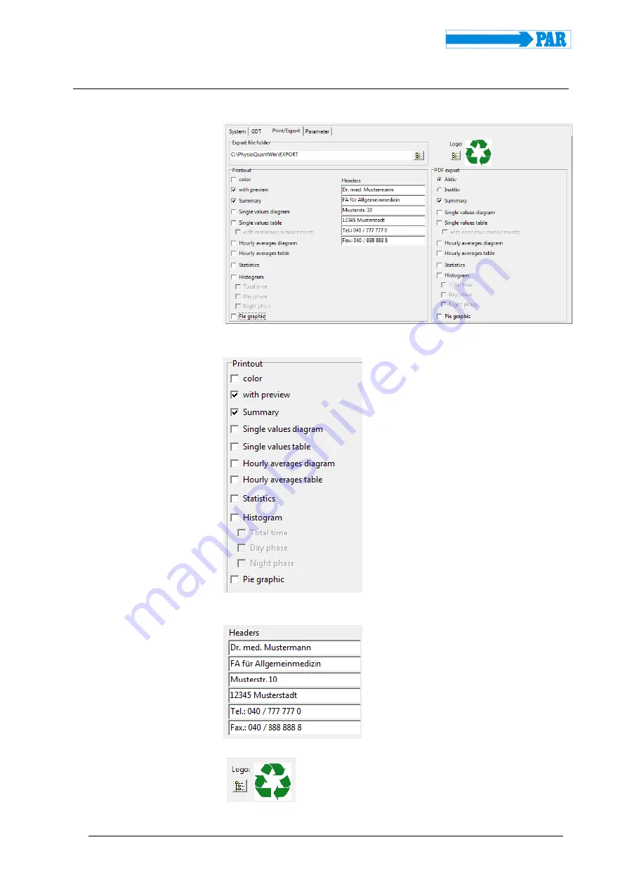 PAR PHYSIO-PORT Manual Download Page 24