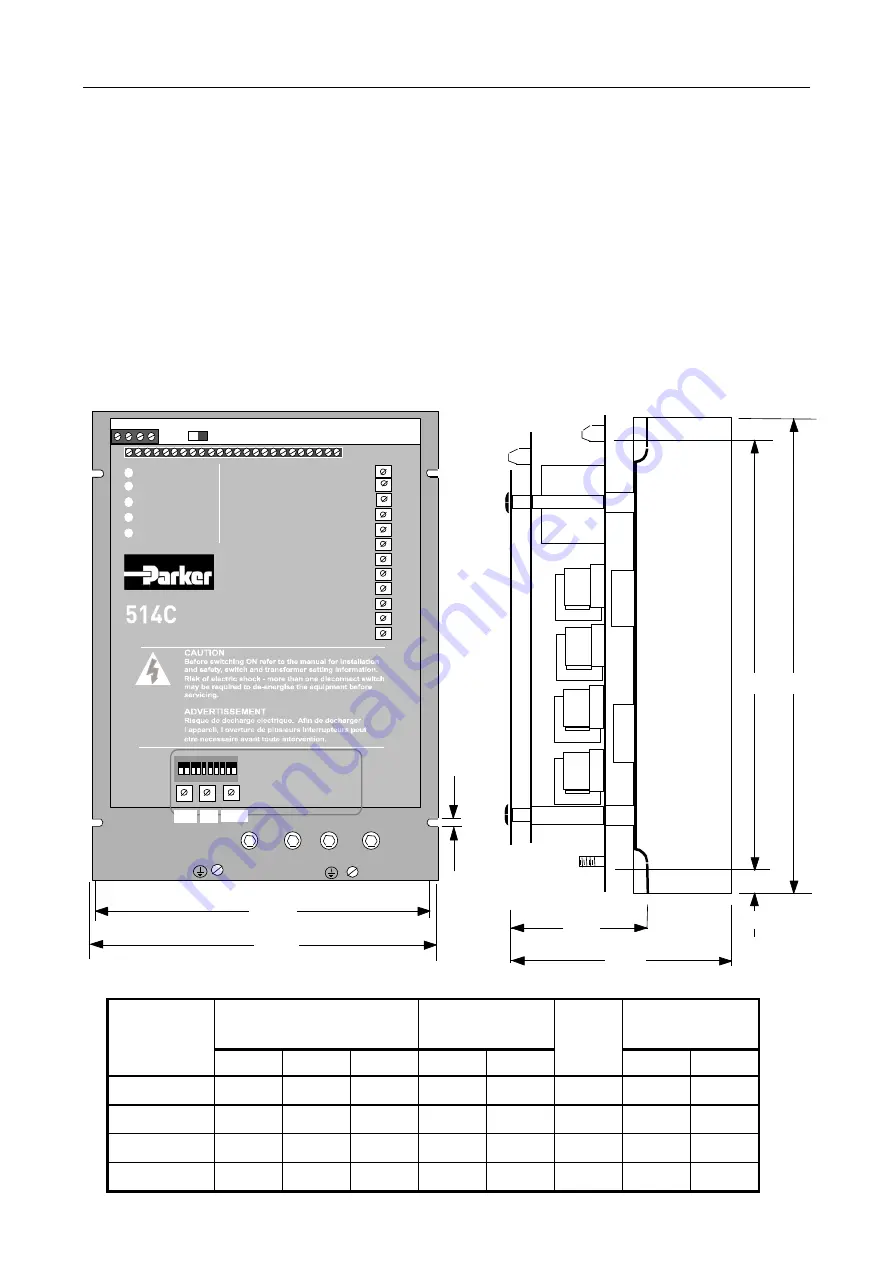 Parker 514C Product Manual Download Page 21