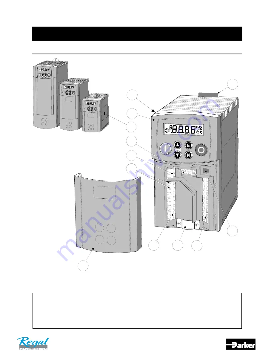 Parker 650V series Product Manual Download Page 13