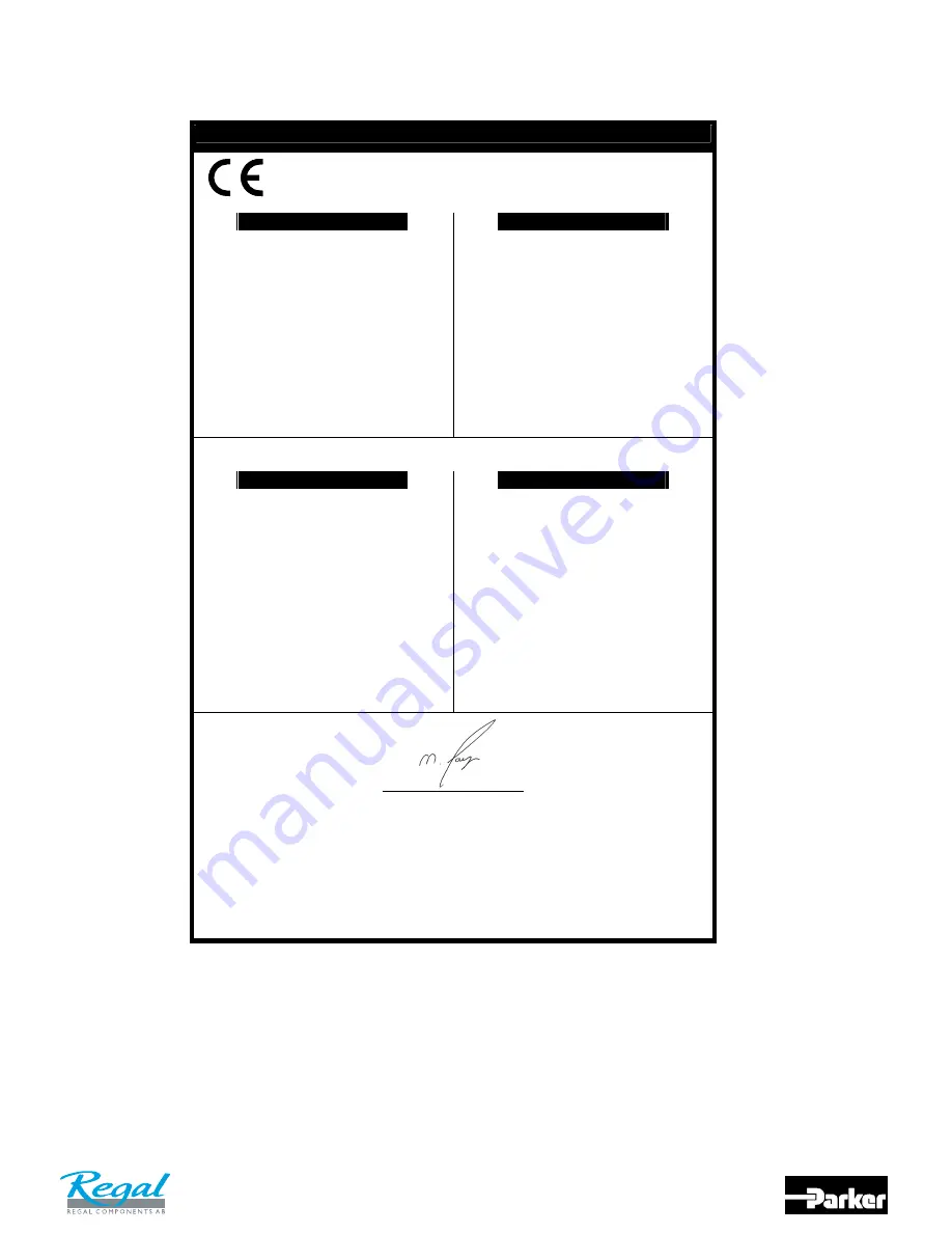 Parker 650V series Product Manual Download Page 82