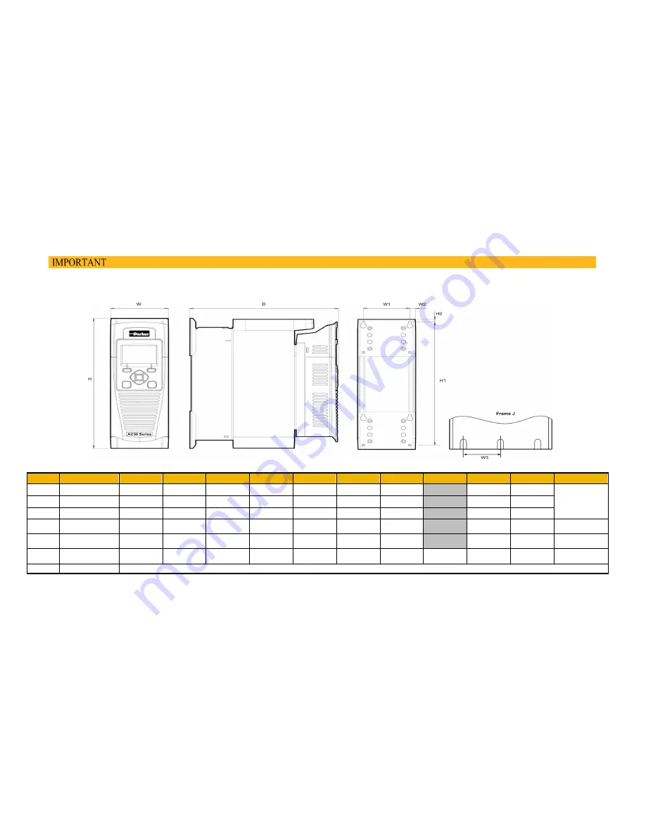 Parker AC30 series User Manual Download Page 22