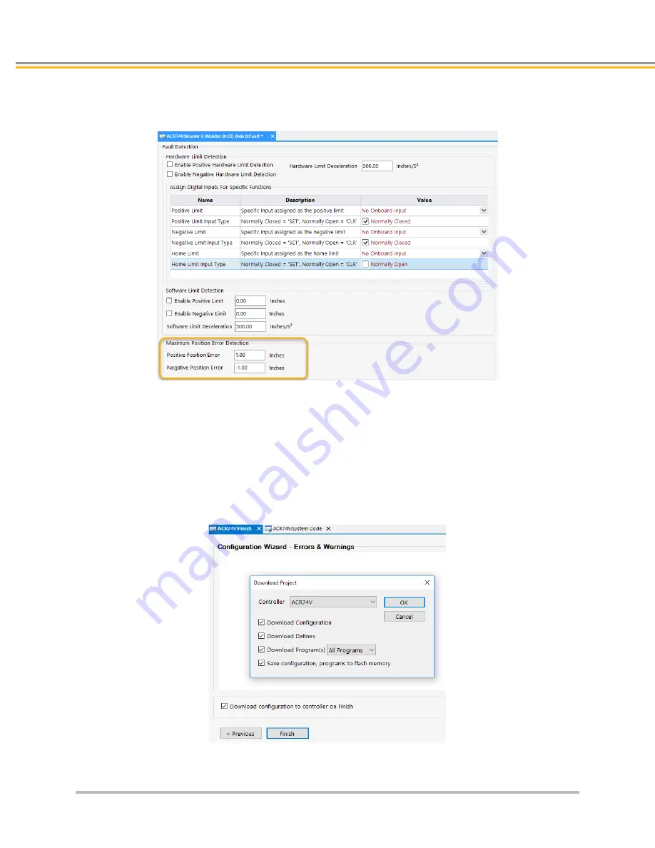 Parker ACR7000 Series User Manual Download Page 56