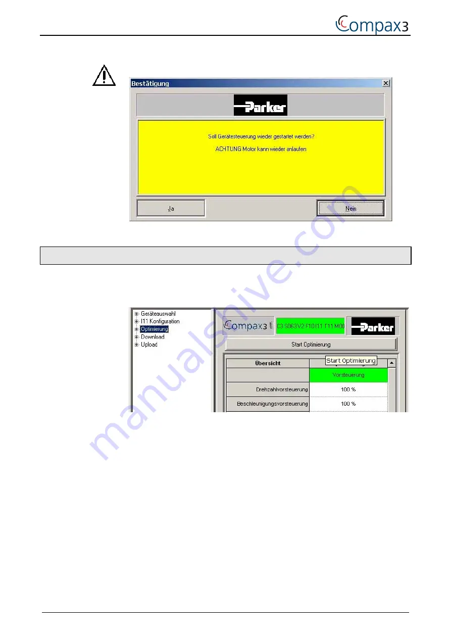 Parker Compax3 Fluid T40 Скачать руководство пользователя страница 32