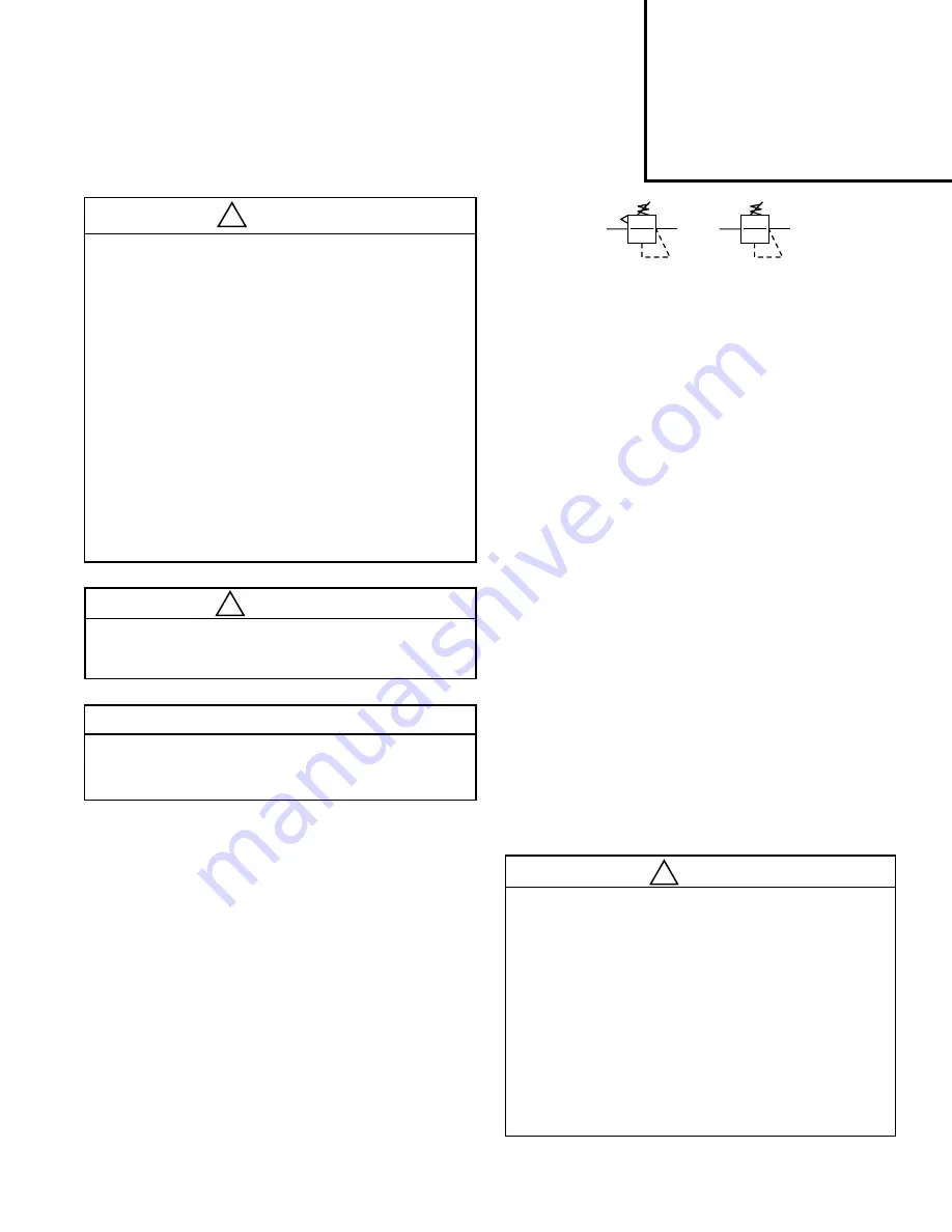 Parker F31 Installation & Service Instructions Manual Download Page 30