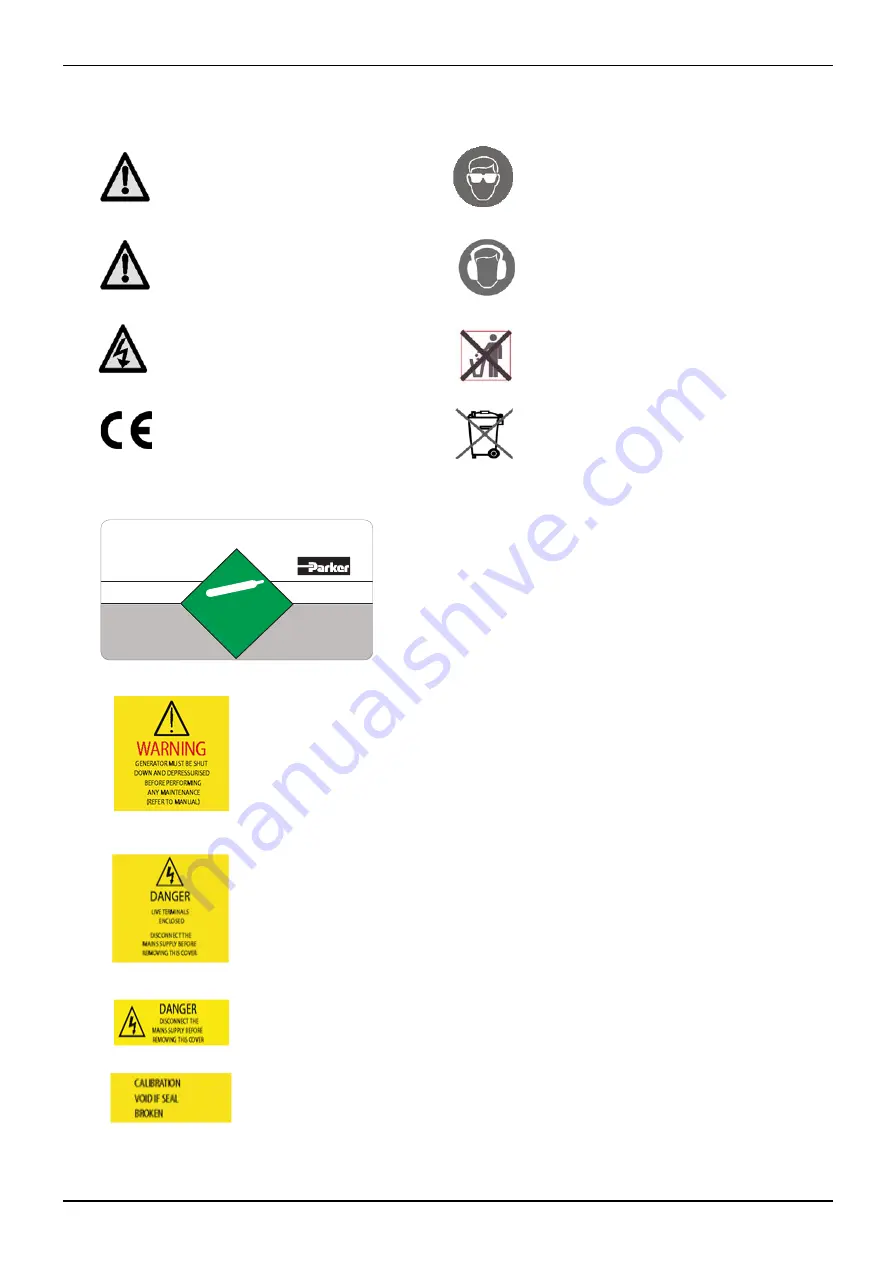 Parker G1 User Manual Download Page 108