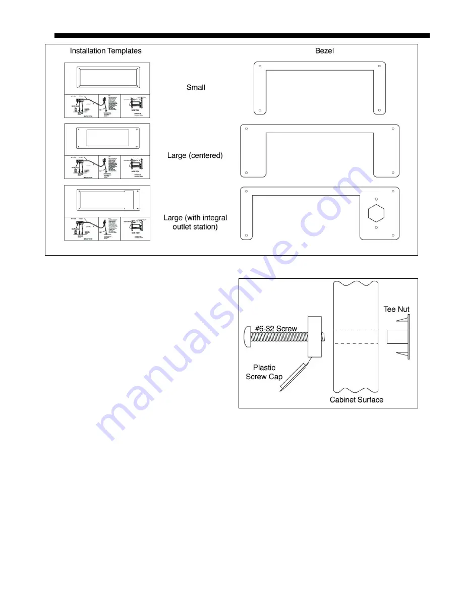 Parker Matrx Digital MDM Cabinet Mount Installation Instructions Download Page 11