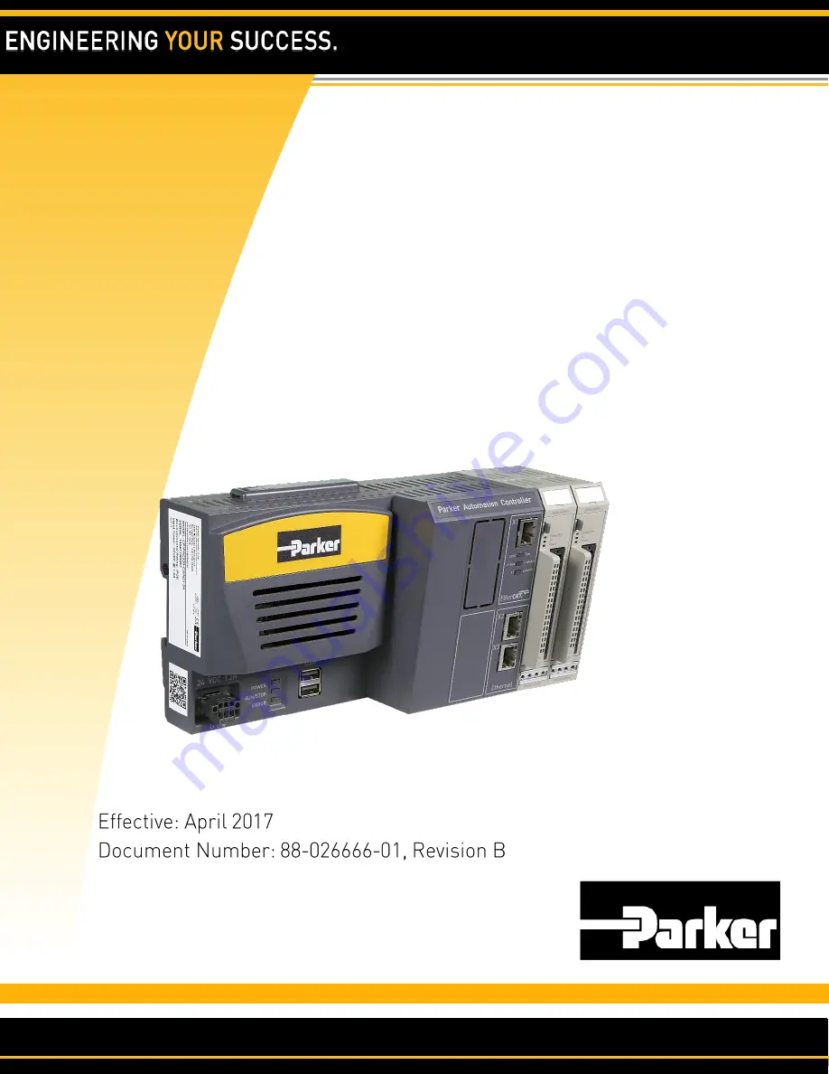 Parker PAC Installation Manual Download Page 1