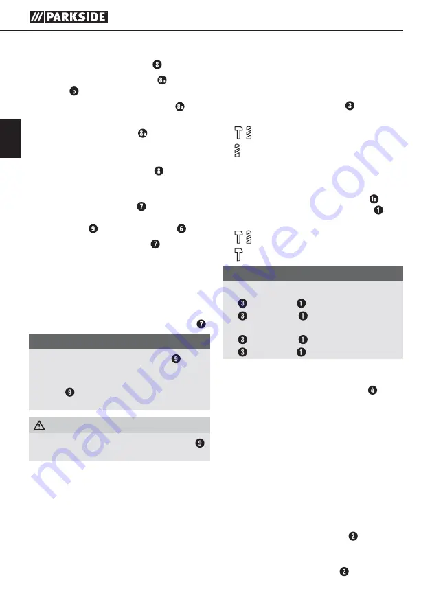 Parkside 108020 Instruction Manual Download Page 25