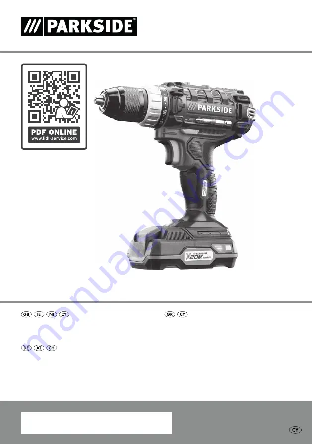 Parkside 326566 1901 Original Instructions Manual Download Page 1