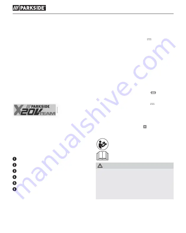 Parkside 339097 1910 Original Instructions Manual Download Page 22