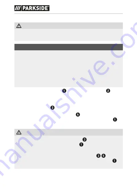 Parkside 390989 2201 Original Instructions Manual Download Page 50