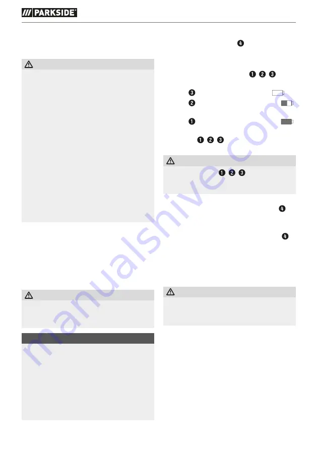 Parkside 421306 2201 Instructions Manual Download Page 17