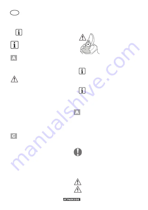 Parkside PAAS 20-Li A1 Translation Of The Original Instructions Download Page 126